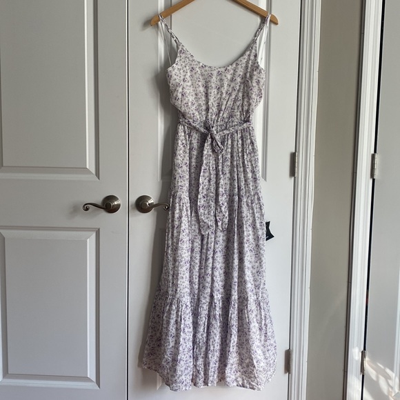 Lulu’s Floral Print Tiered Maxi Dress - Size S - NWT - Picture 2 of 5